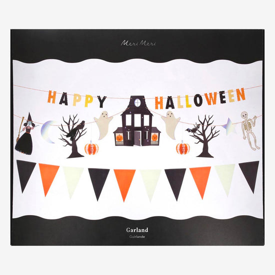 guirlande halloween déco à garder et reutiliser l'année d'après