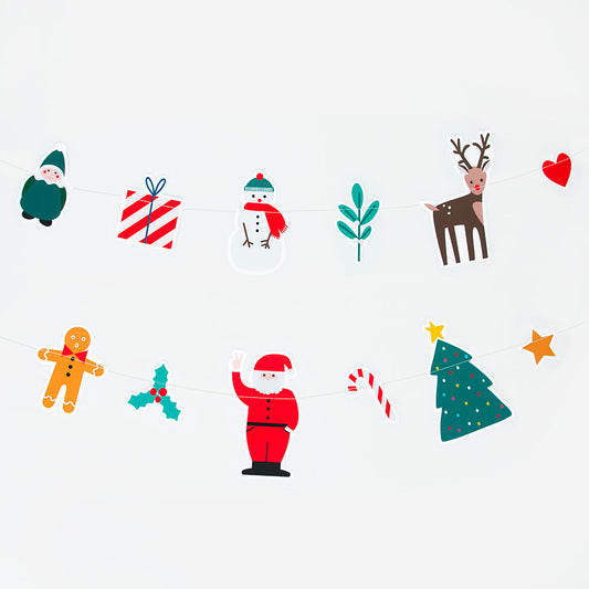 Ghirlanda di carta: decorazione natalizia chic e originale