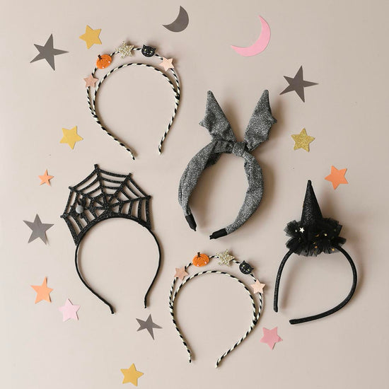 Serre-tête citrouille : cadeau enfant Halloween