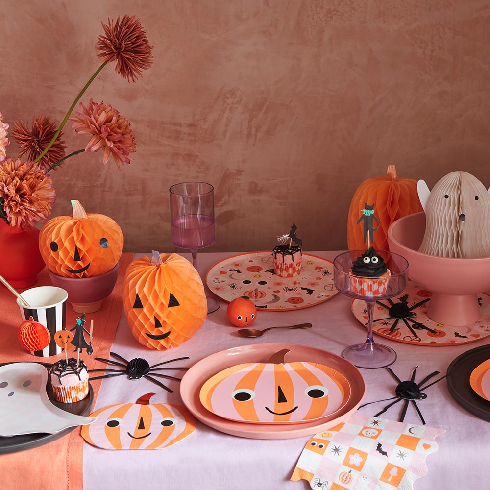 Meri Meri paper plates for children's Halloween table