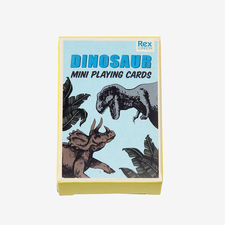 1 jeu de cartes dinosaures