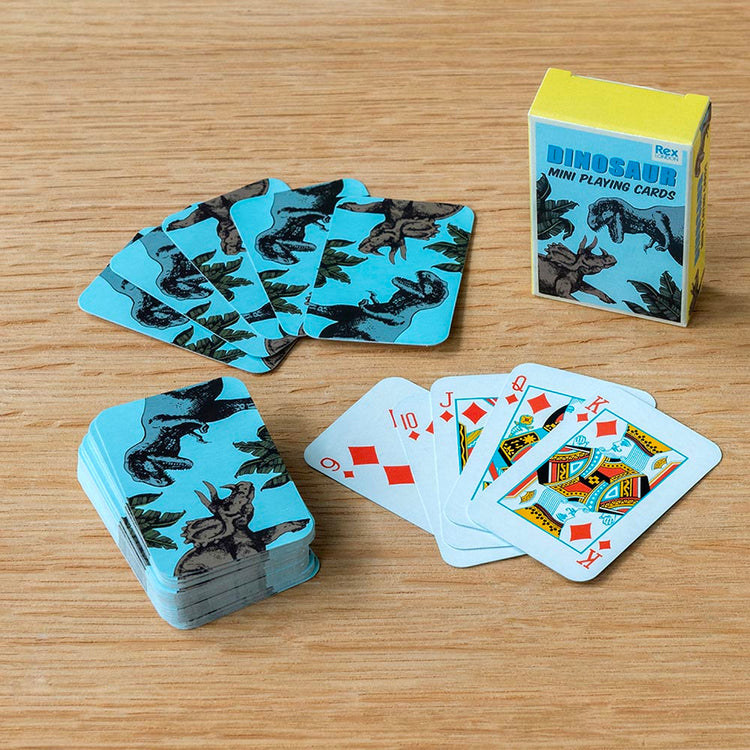 1 jeu de cartes dinosaures