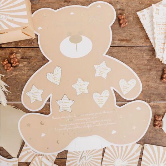 Gender reveal teddy bear game