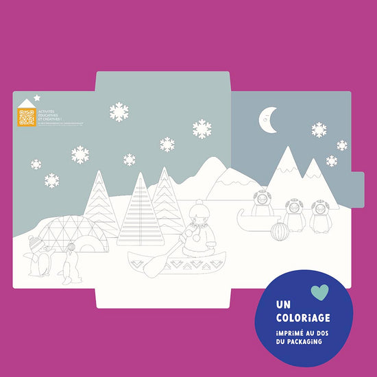 Jouet magnétique La banquise : idée cadeau d'anniversaire enfant