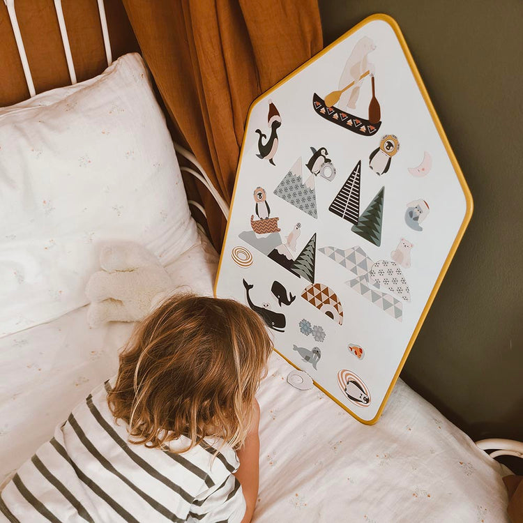 Jeu magnétique La banquise : idée décoration pour chambre enfant