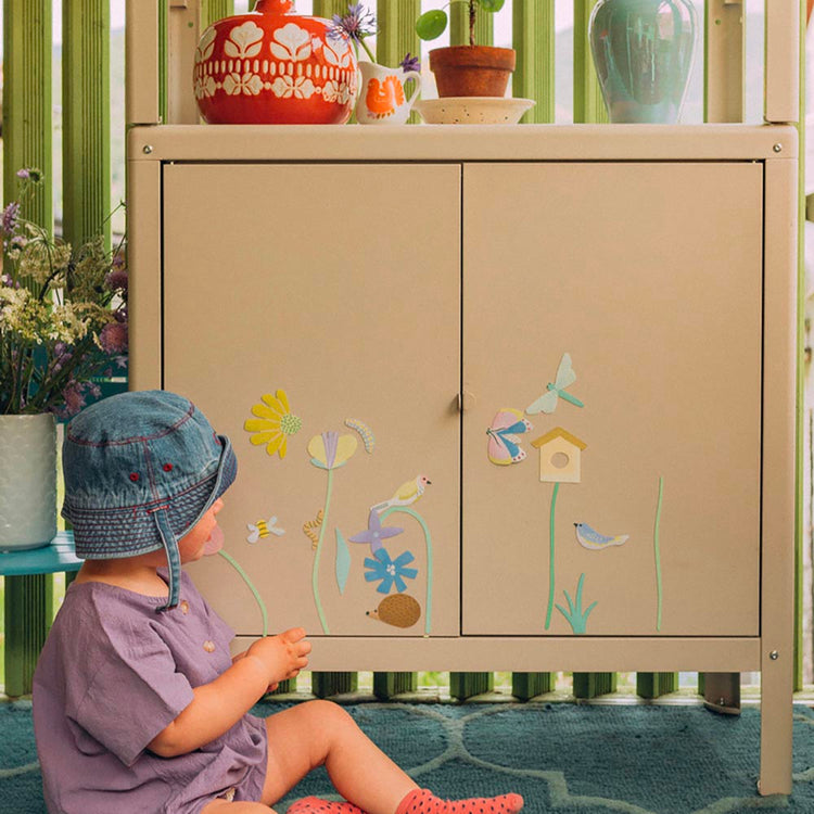 Jeu magnétique fleurs, papillon, oiseaux, insectes : idée cadeau anniversaire enfant 