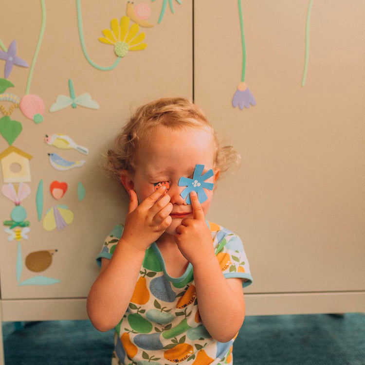 Jeu magnétique Le jardin : idée décoration pour chambre enfant