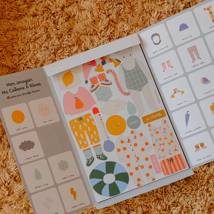 Jouet magnétique souris à habiller : idée cadeau de Noël enfant