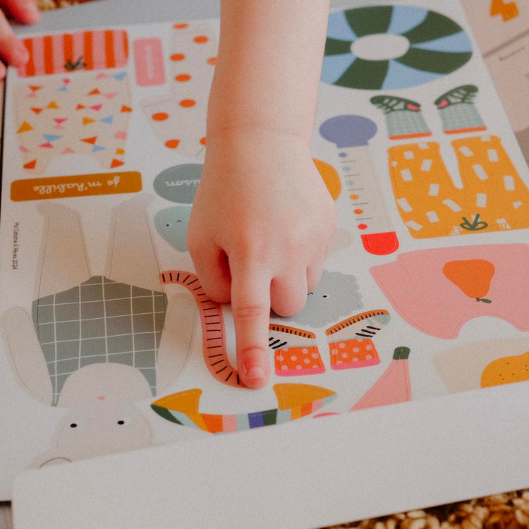 Souris magnétique à habiller : idée activité enfant 