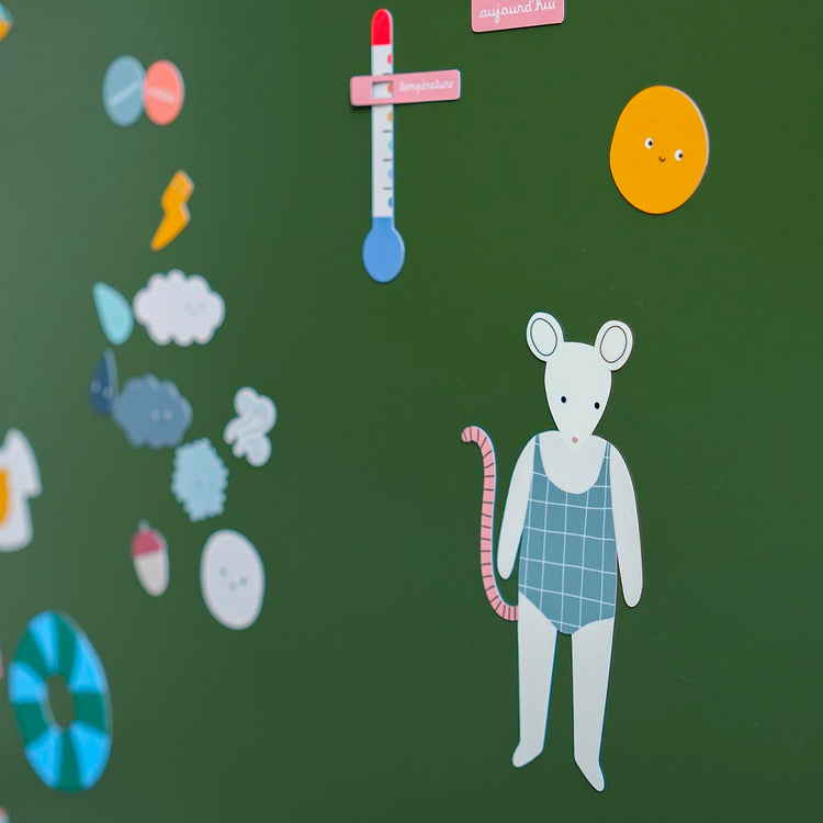 Jeu magnétique Je m'habille : idée activité anniversaire enfant