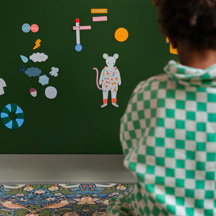 Jouet magnétique Je m'habille : idée cadeau de Noël enfant