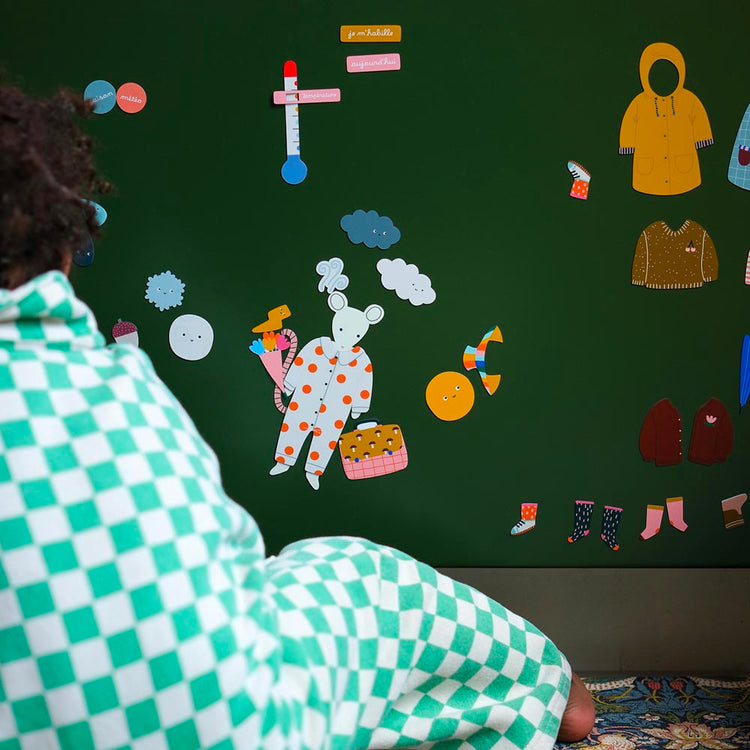 Jeu magnétique souris à habiller : idée cadeau anniversaire enfant
