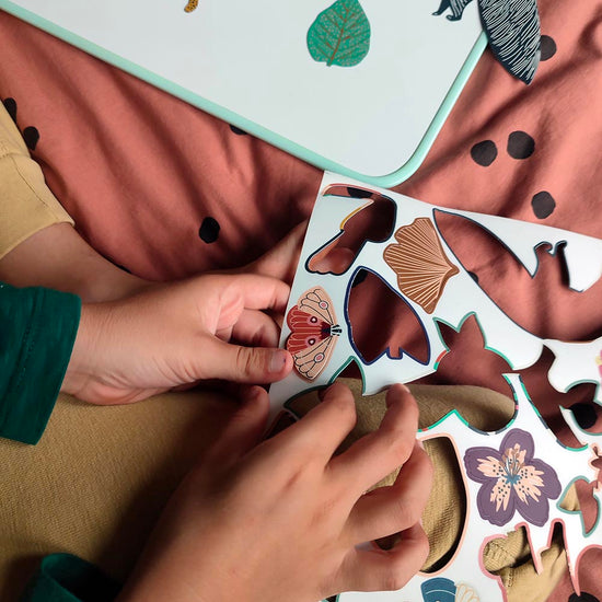Jeu magnétique léopard, serpent, paresseux : idée cadeau anniversaire enfant 