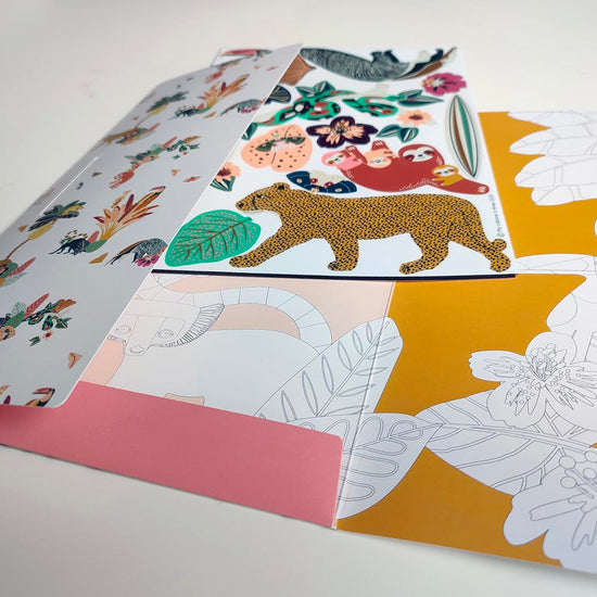 Jouet magnétique la jungle : idée cadeau d'anniversaire enfant