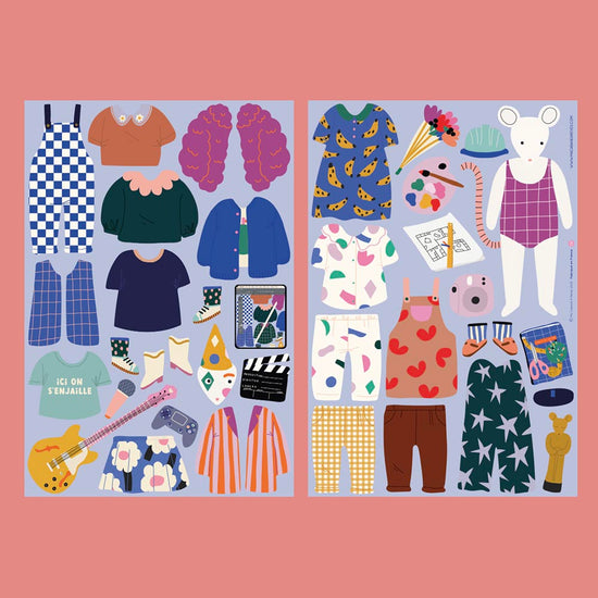 Jeu magnétique Les métiers créatifs : idée cadeau d'anniversaire enfant