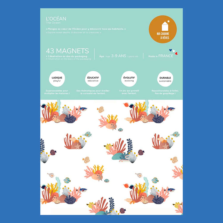 Jeu magnétique L'océan : idée cadeau de Noël enfant