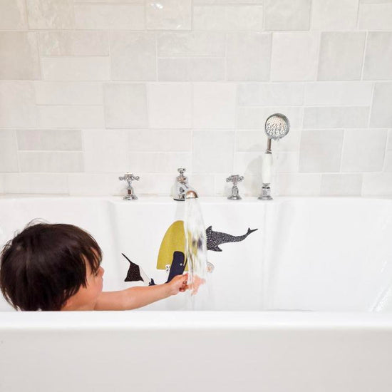 Jeu magnétique sur le thème de l'océan : tortue, raie, poulpe, idée cadeau anniversaire enfant