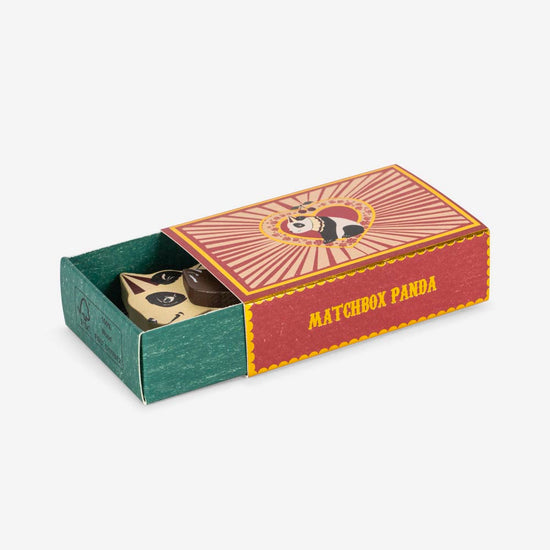 Panda en bois décoration anniversaire jungle enfant