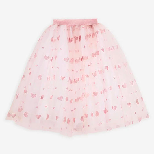 Tutu asymétrique rose pour déguisement de princesse