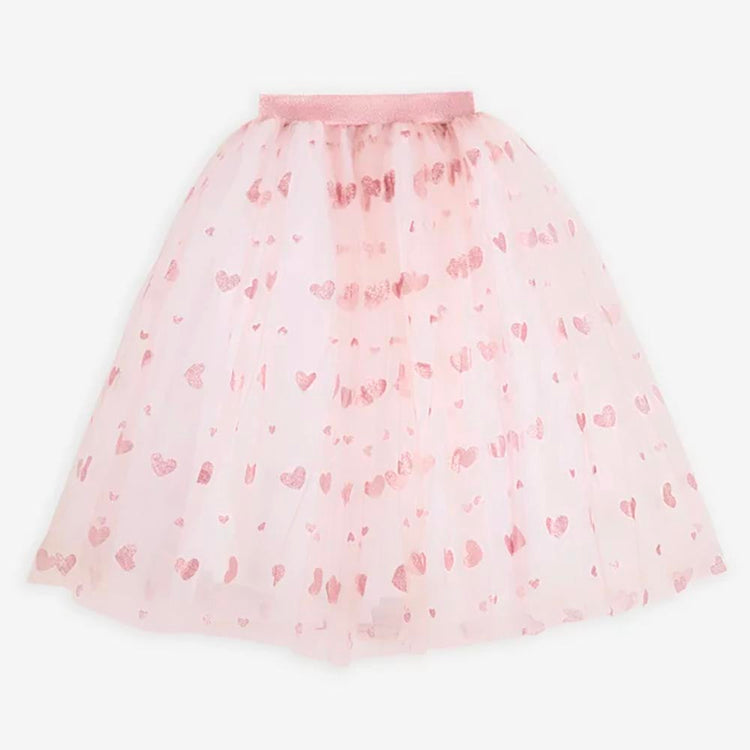 Tutu asymétrique rose pour déguisement de princesse