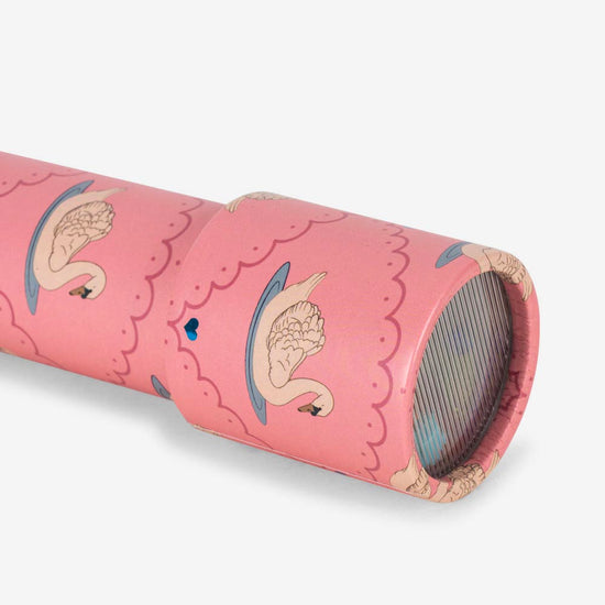 Kaléidoscope cygne : idée cadeau de Noël enfant 