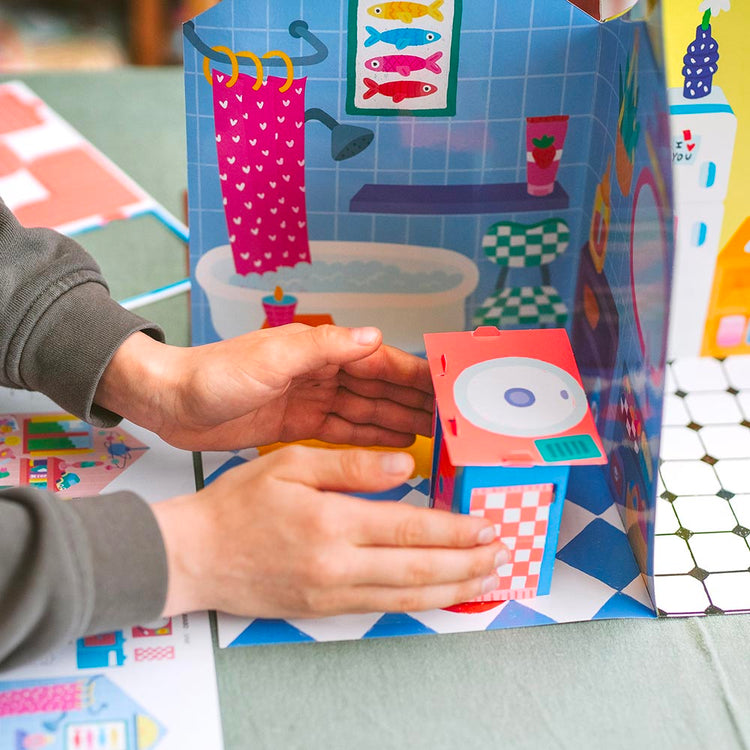 1 maison 3D à assembler et à décorer