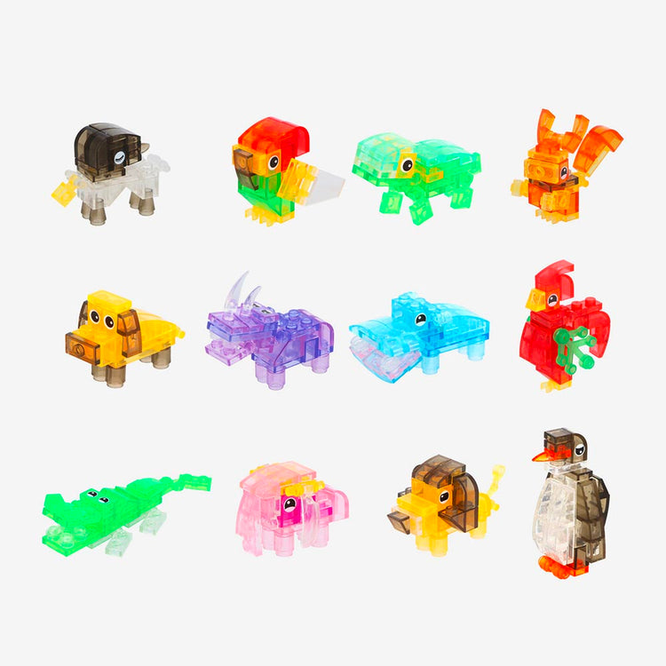 Mini kit de construction animal surprise : idée cadeau anniversaire enfant 