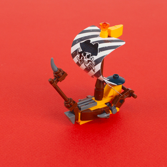 Mini kit de construction pirate : idée cadeau anniversaire enfant 