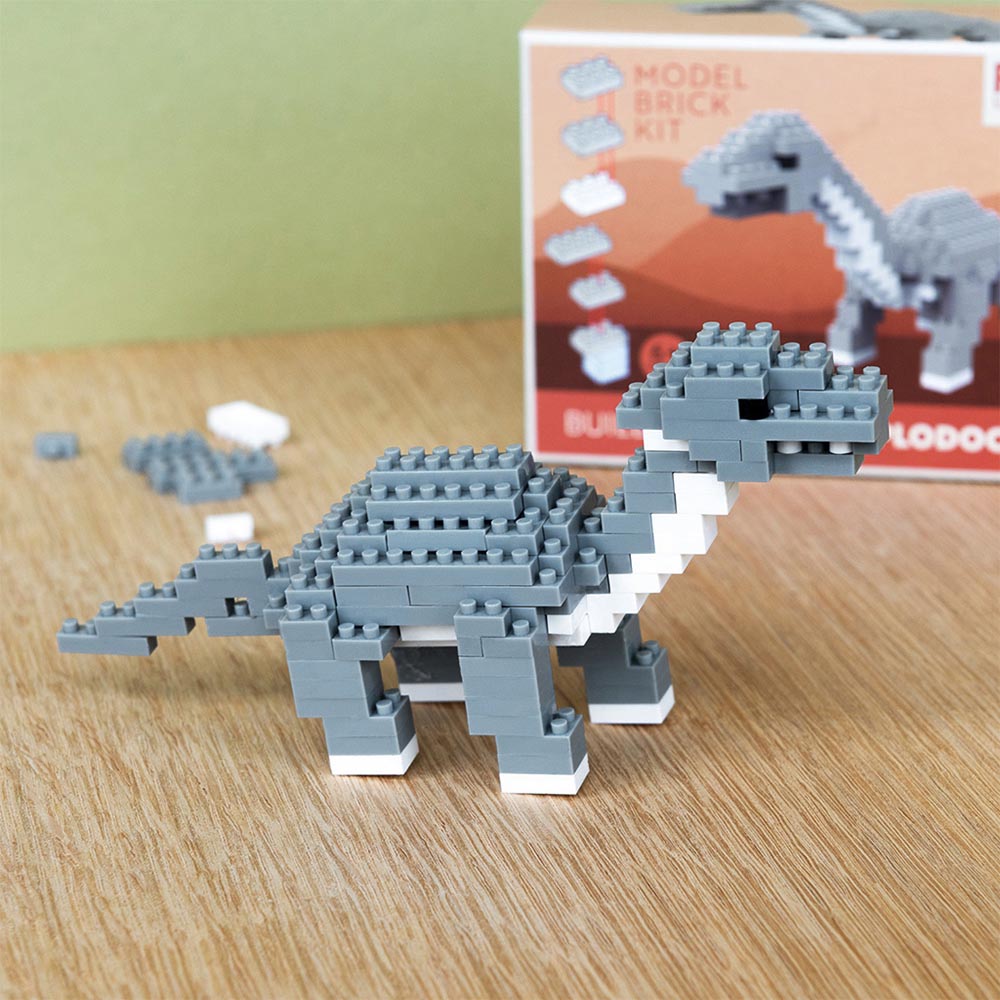 Mini briques diplodocus | Kit de construction dinosaure (dès 6 ans Mini briques diplodocus | Kit de construction dinosaure (dès 6 ans