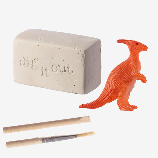 Cadeau anniversaire garcon : kit de fouille mini dinosaure