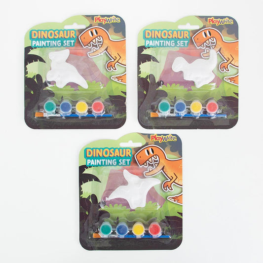 Kit di pittura in gesso per bambini a tema dinosauri