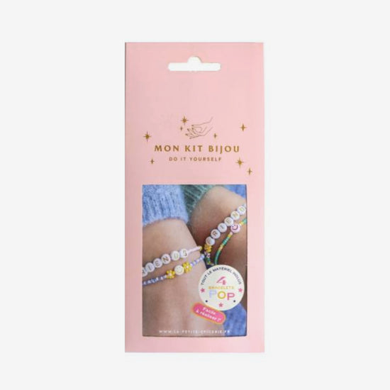 Kit perles bracelets Friends : cadeau anniversaire fille