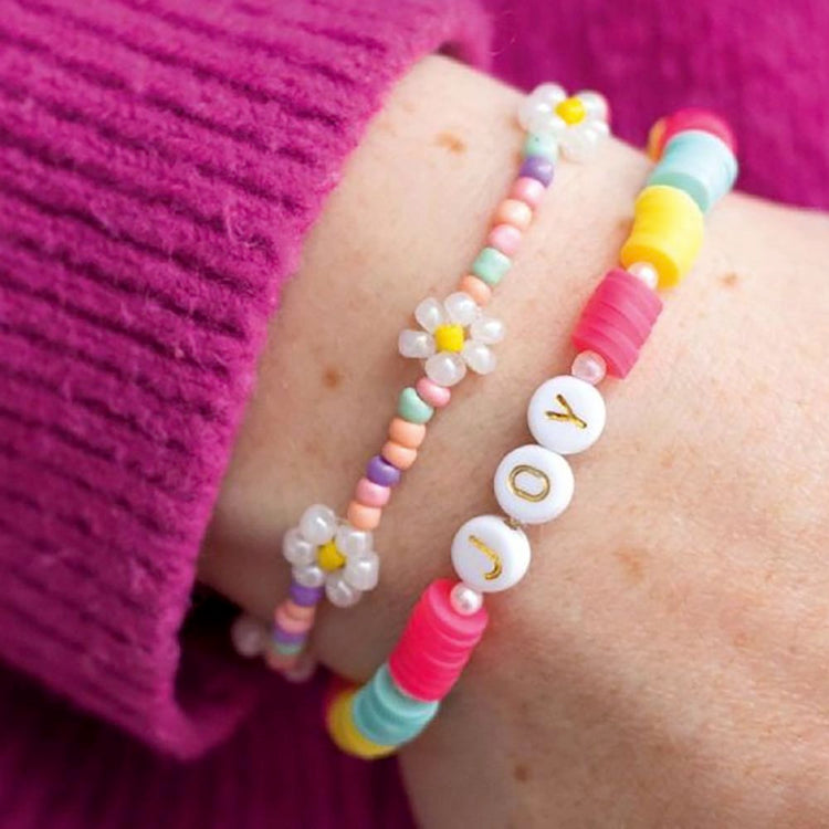 Kit bracelets de perles de rocailles - Breloques - Perles et bijoux enfant