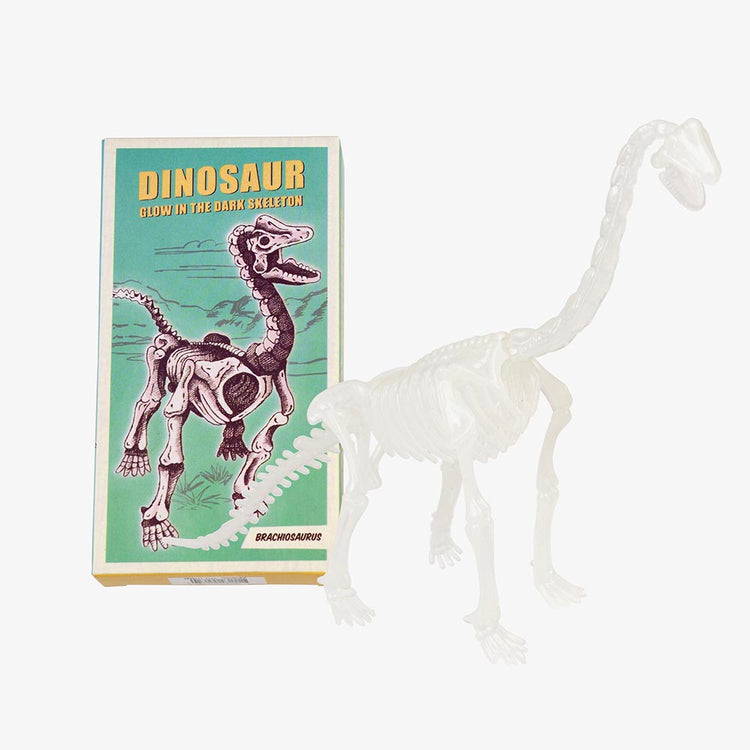 Dinosaure à construire retro : petit cadeau anniversaire enfantbrachiosaure