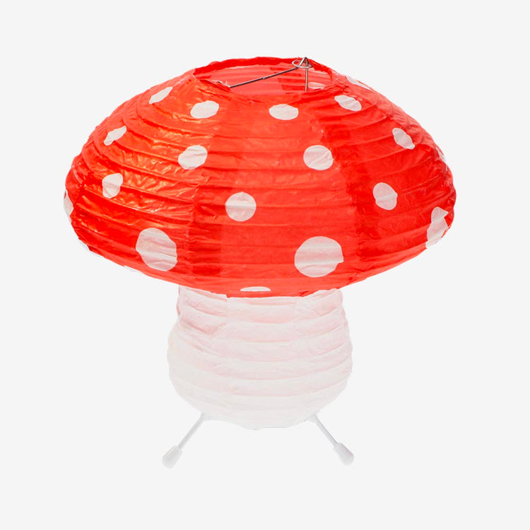 Lampe de table en forme de champignon pour décoration chambre d'enfant