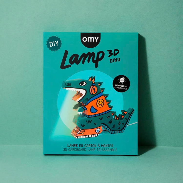 Lampe 3D dino