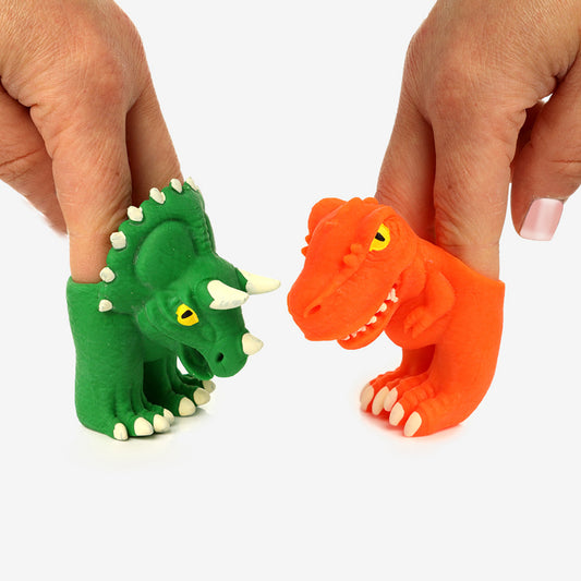 Marionnette à doigt dinosaure - Cadeau anniversaire enfant dinosaure