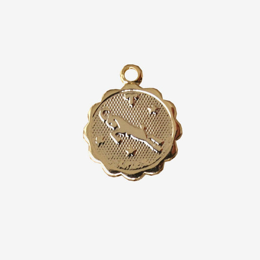 Medallón del signo del zodiaco Aries para joyería personalizada