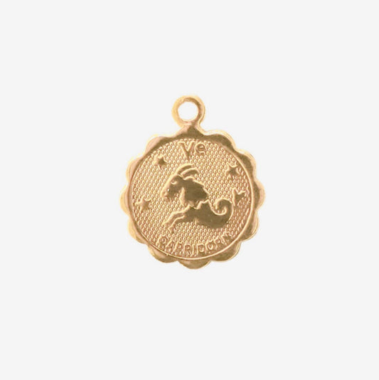 Medalla signo astrológico Capricornio: regalo adolescente original