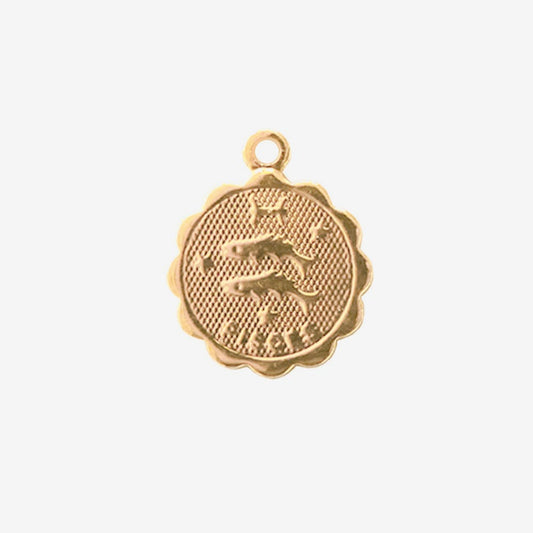 Medallón del signo zodiacal de Piscis: idea de regalo económica