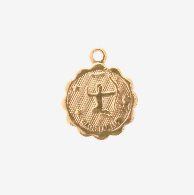 Médaille signe astro Sagittaire pour un bijou personnalisé