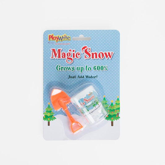 Magic snow & shovel - Small Christmas guest gift - Inexpensive and original