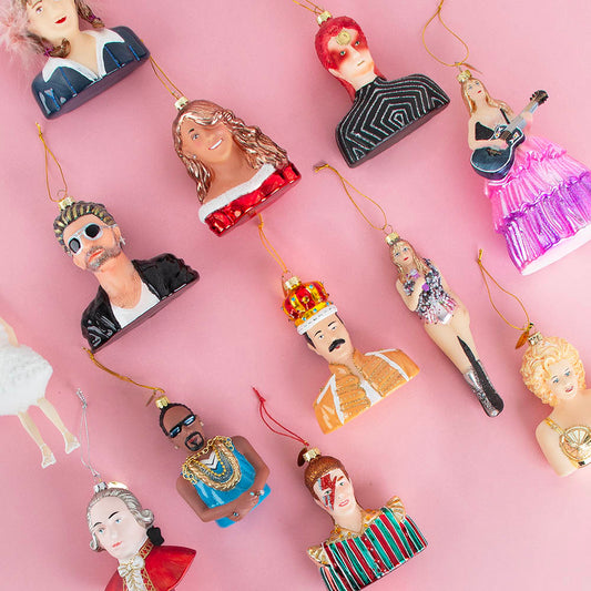 1 décoration de Noel David Bowie