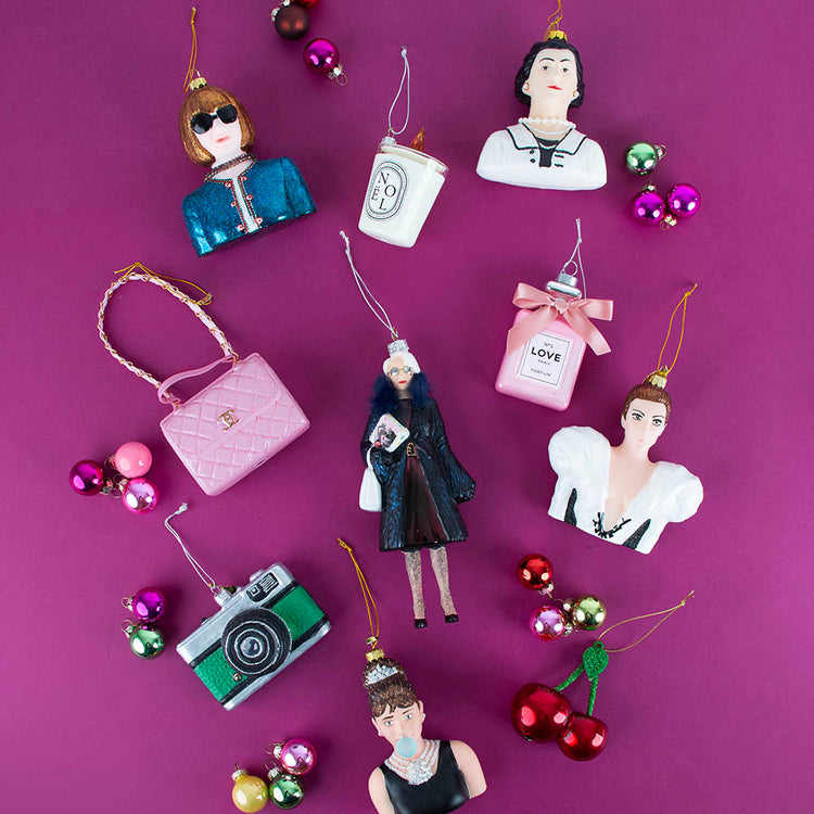 1 décoration de Noel parfum rose