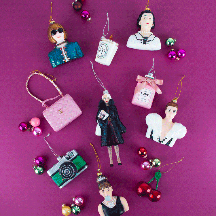 1 décoration de Noel Miranda Priestly debout