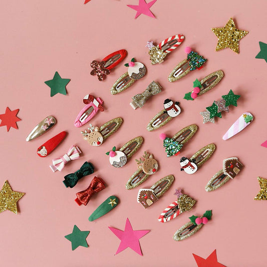 XX-Christmas tree barrettes (2)