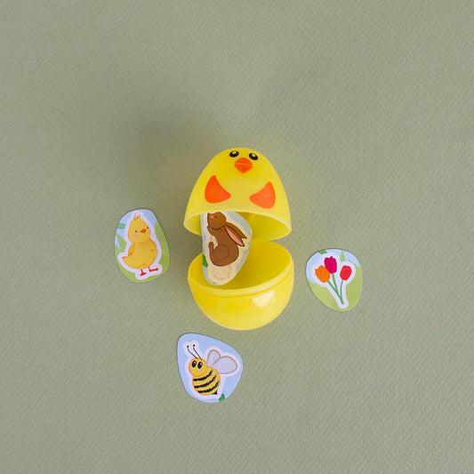 12 stickers autocollant de Pâques : petit cadeau pochette surprise