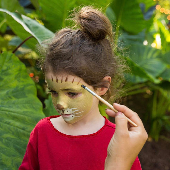 Maquillage bio pour enfant (marron, blanc, jaune) - Namaki