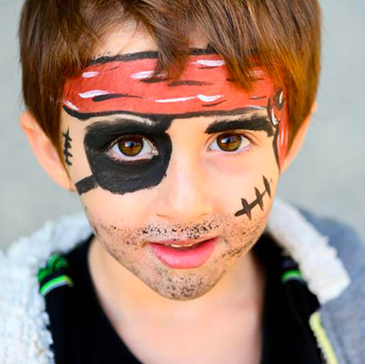 Maquillage pirate enfant facile - Palette maquillage Namaki