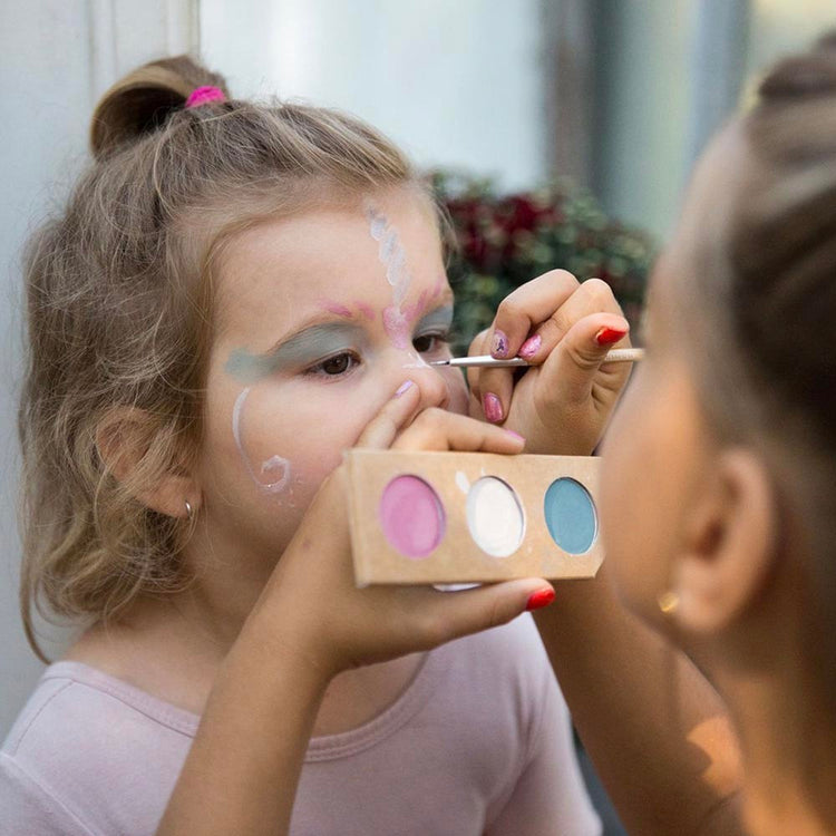 Maquillage bio pour enfant (rose, blanc, bleu) - Namaki